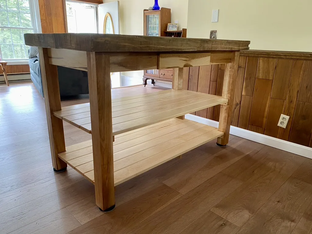 Yellow Birch and Maple Island