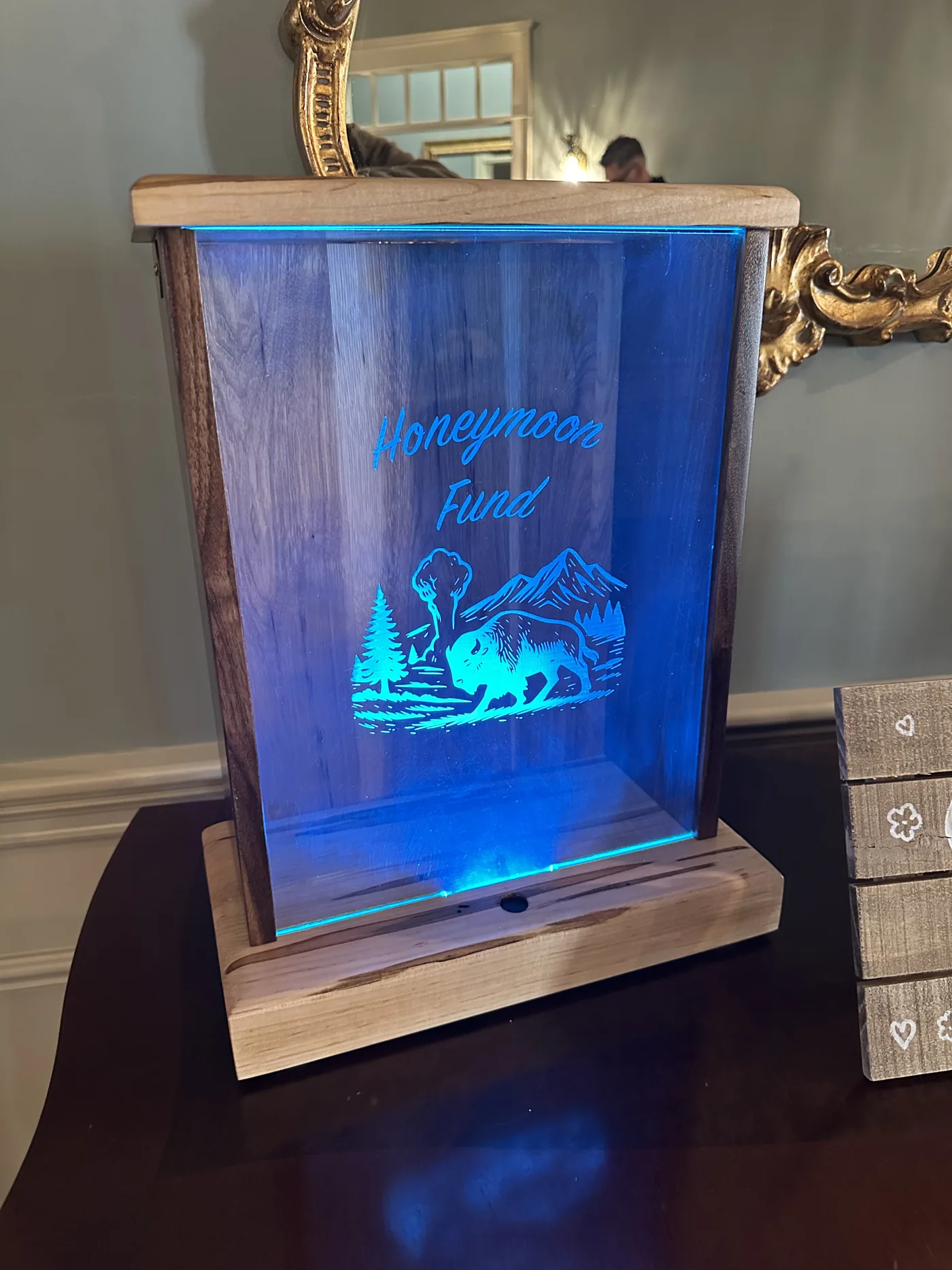 Honeymoon Fund Shadow Box
